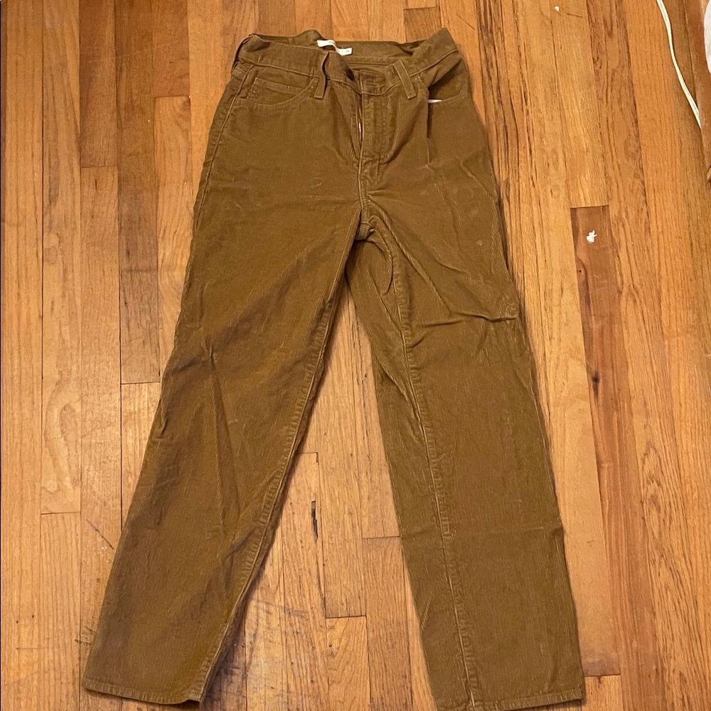 Levi's Tan Corduroy Women’s Pants